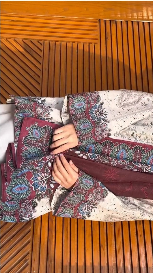 Navya Printed Crepe Set