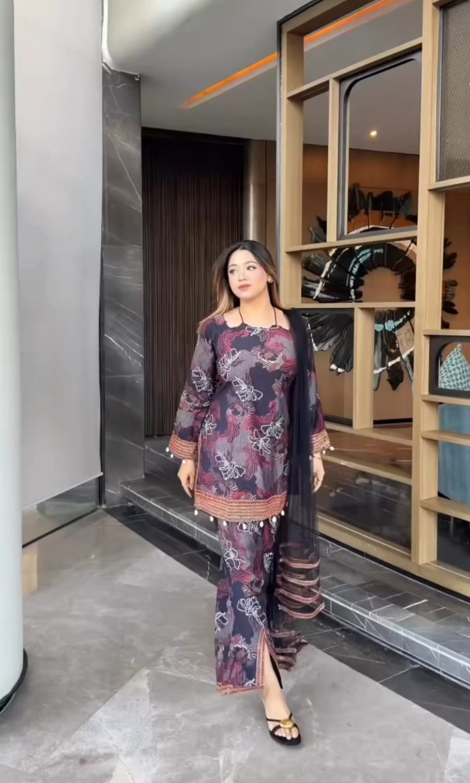 Women Digital Print Kurta Suit Set