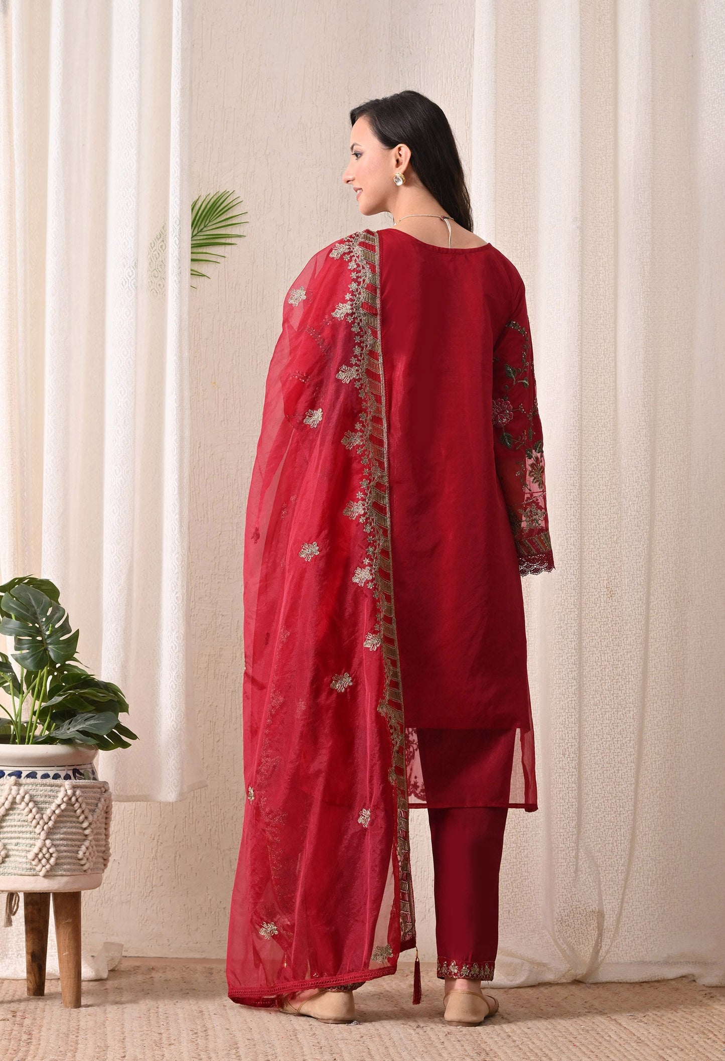 Noor-E-Shab - Pure Organza