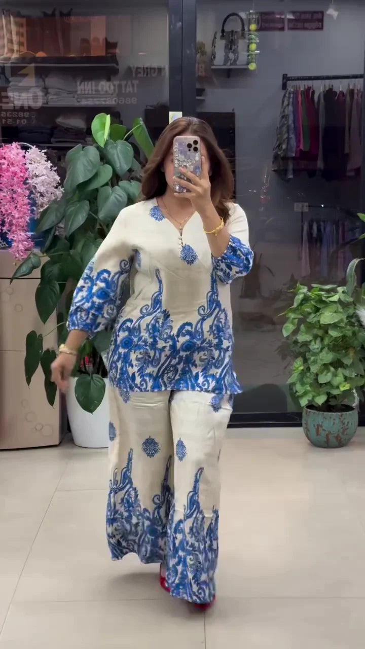 Women Stylish Printed Co-ord Set