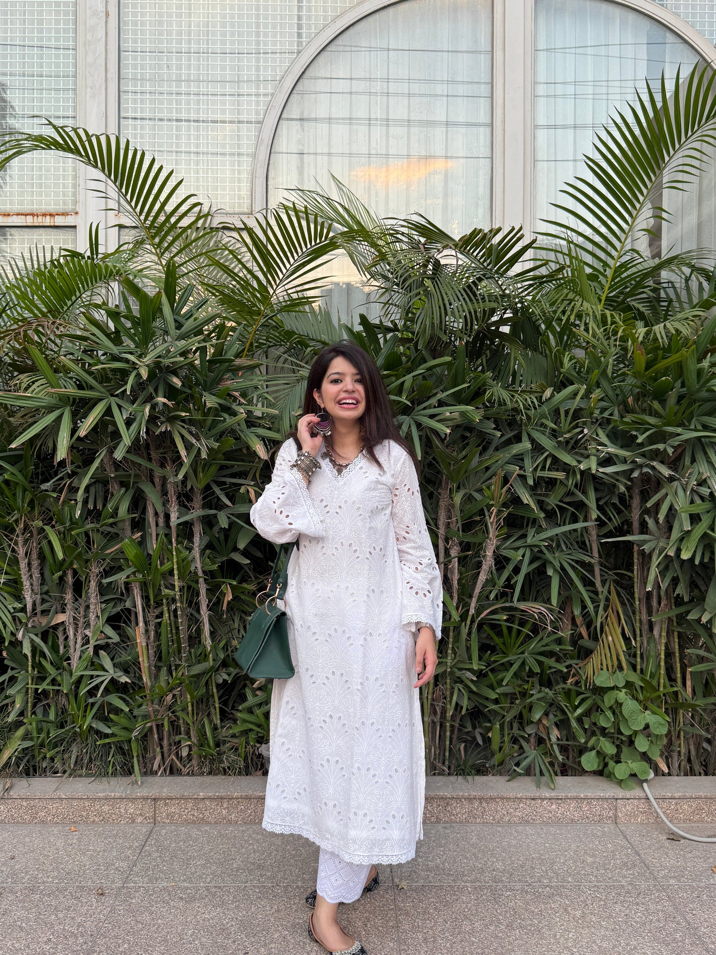 Noor White Kurta