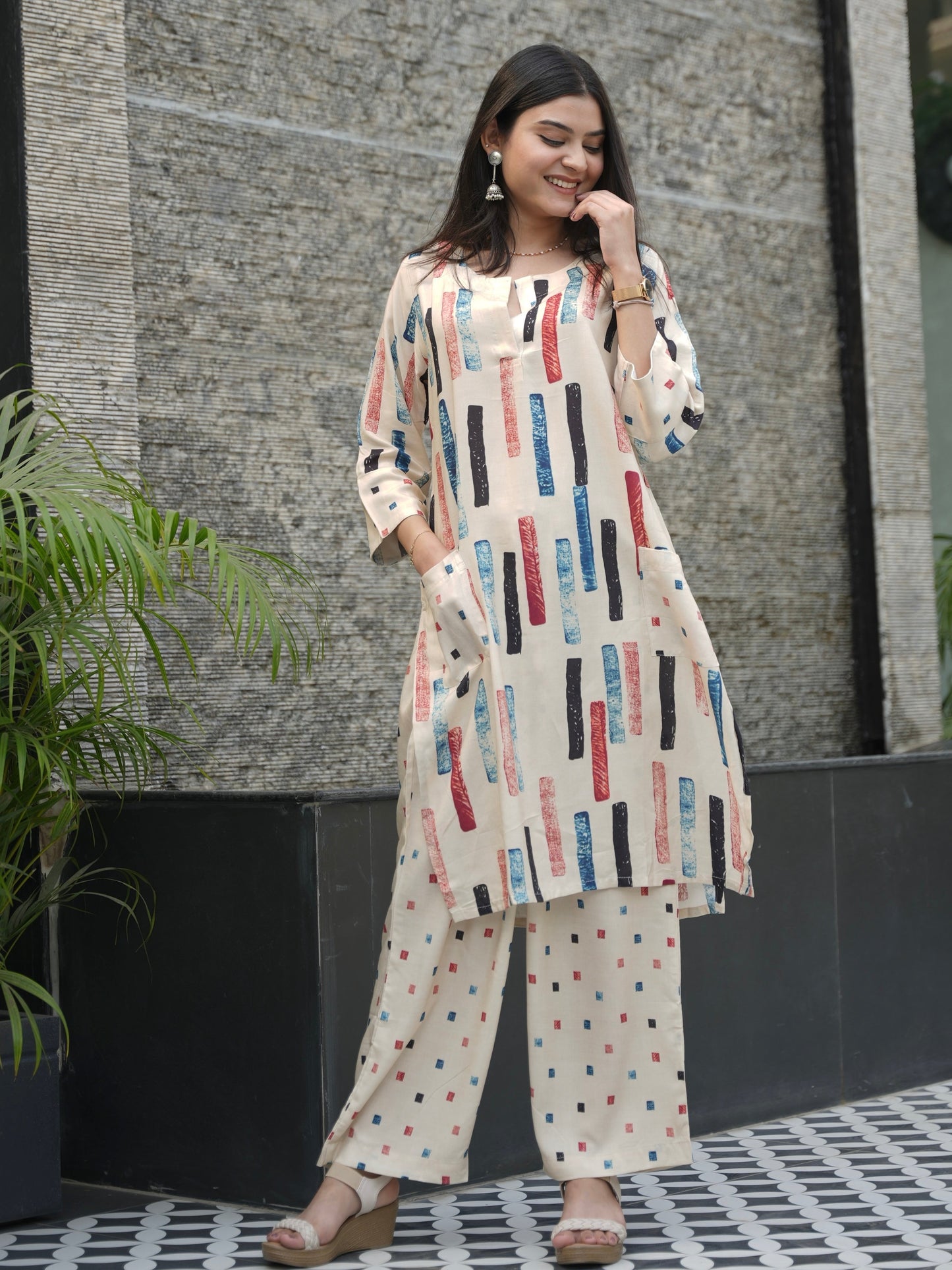 Mosaic Metro Cotton Coord Set