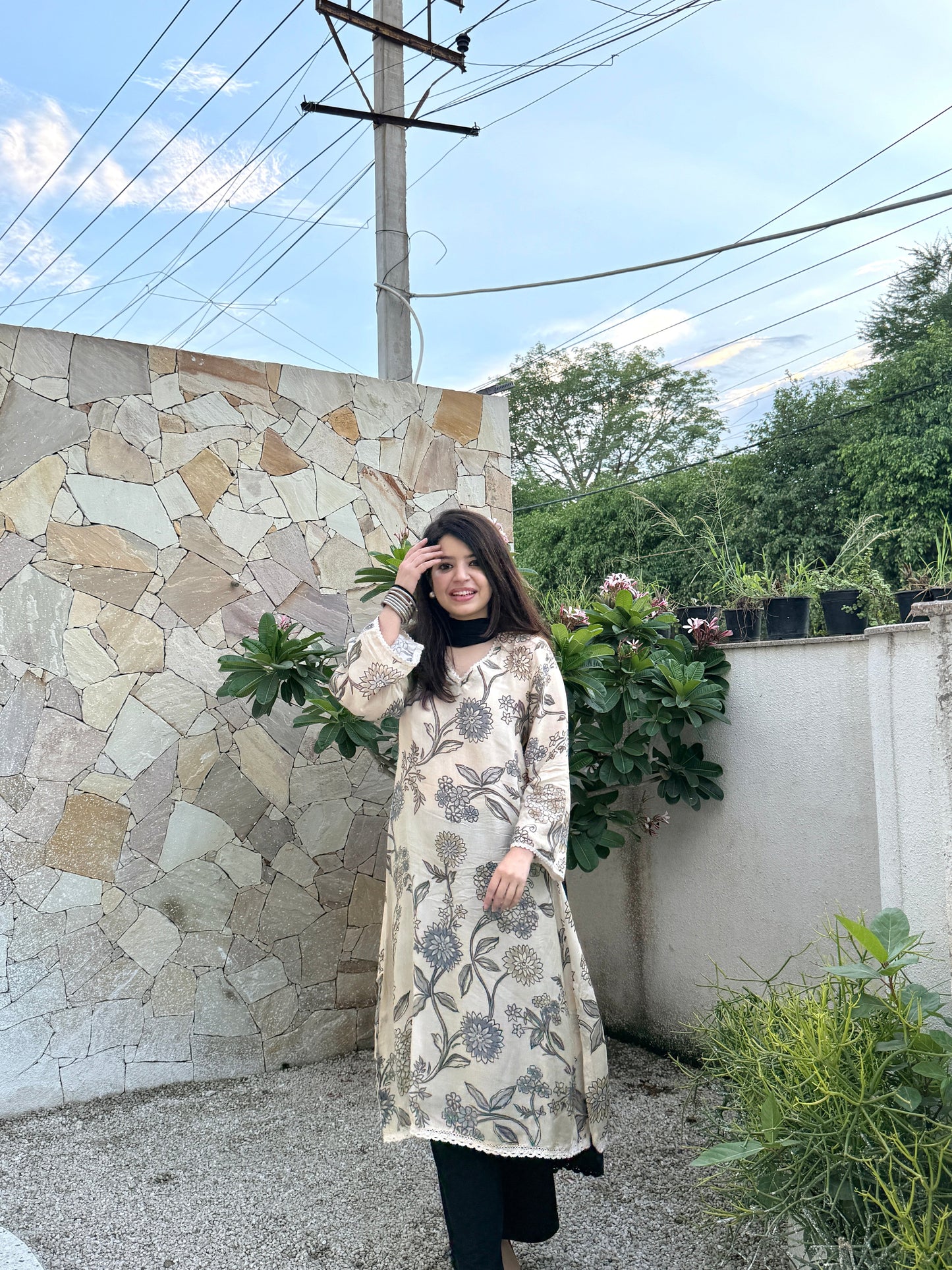 Seher Cotton Muslin Kurta