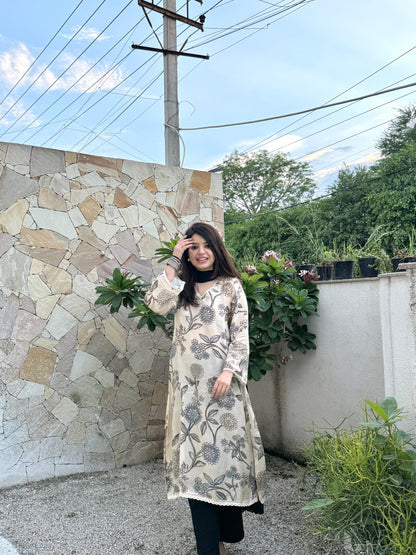 Seher Cotton Muslin Kurta