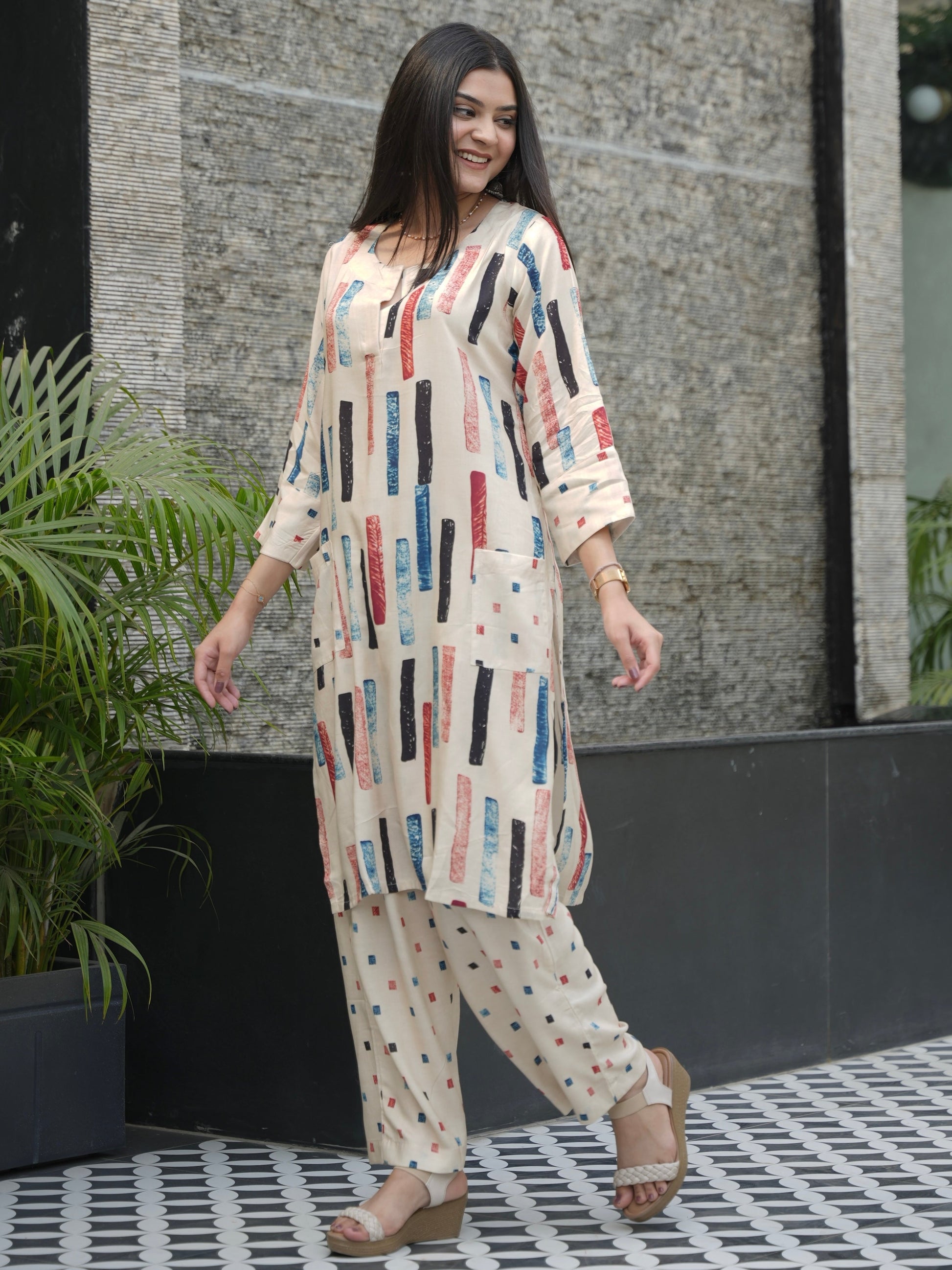 Mosaic Metro Cotton Coord Set