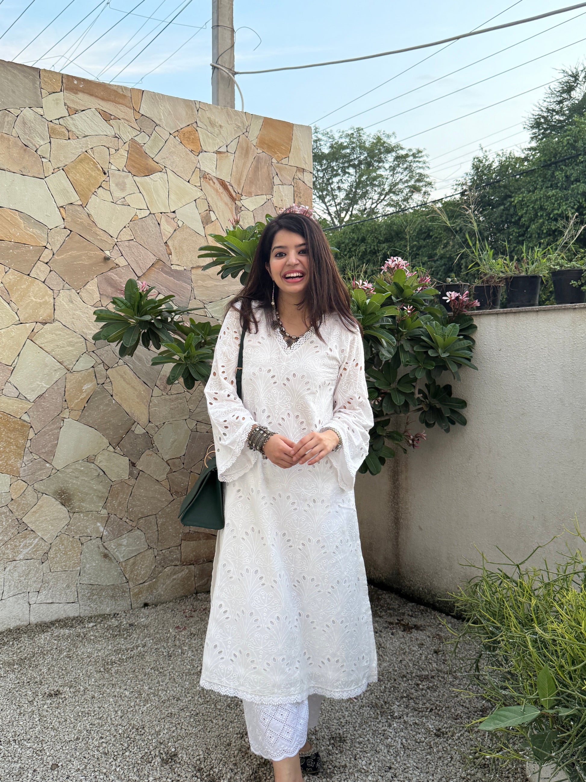 Noor White Kurta