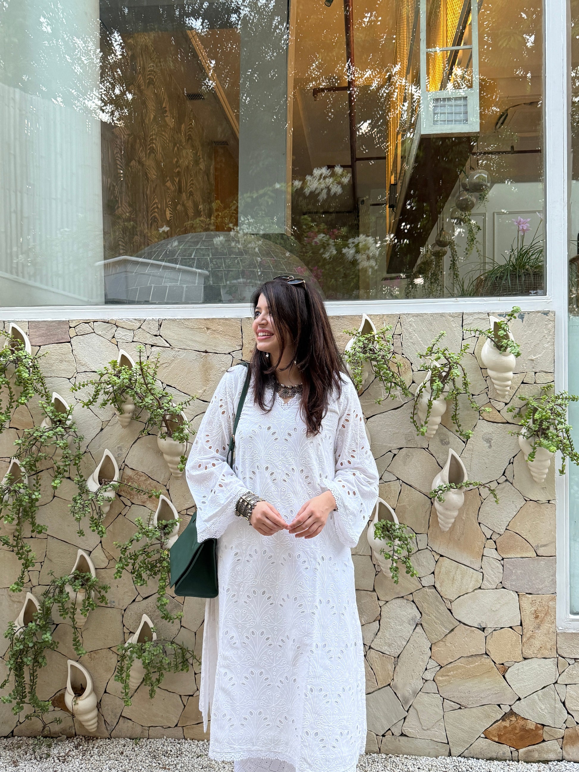 Noor White Kurta