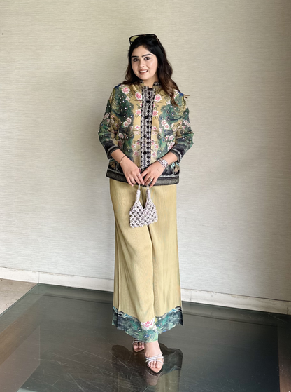 Peacock Garden Co-ord Set