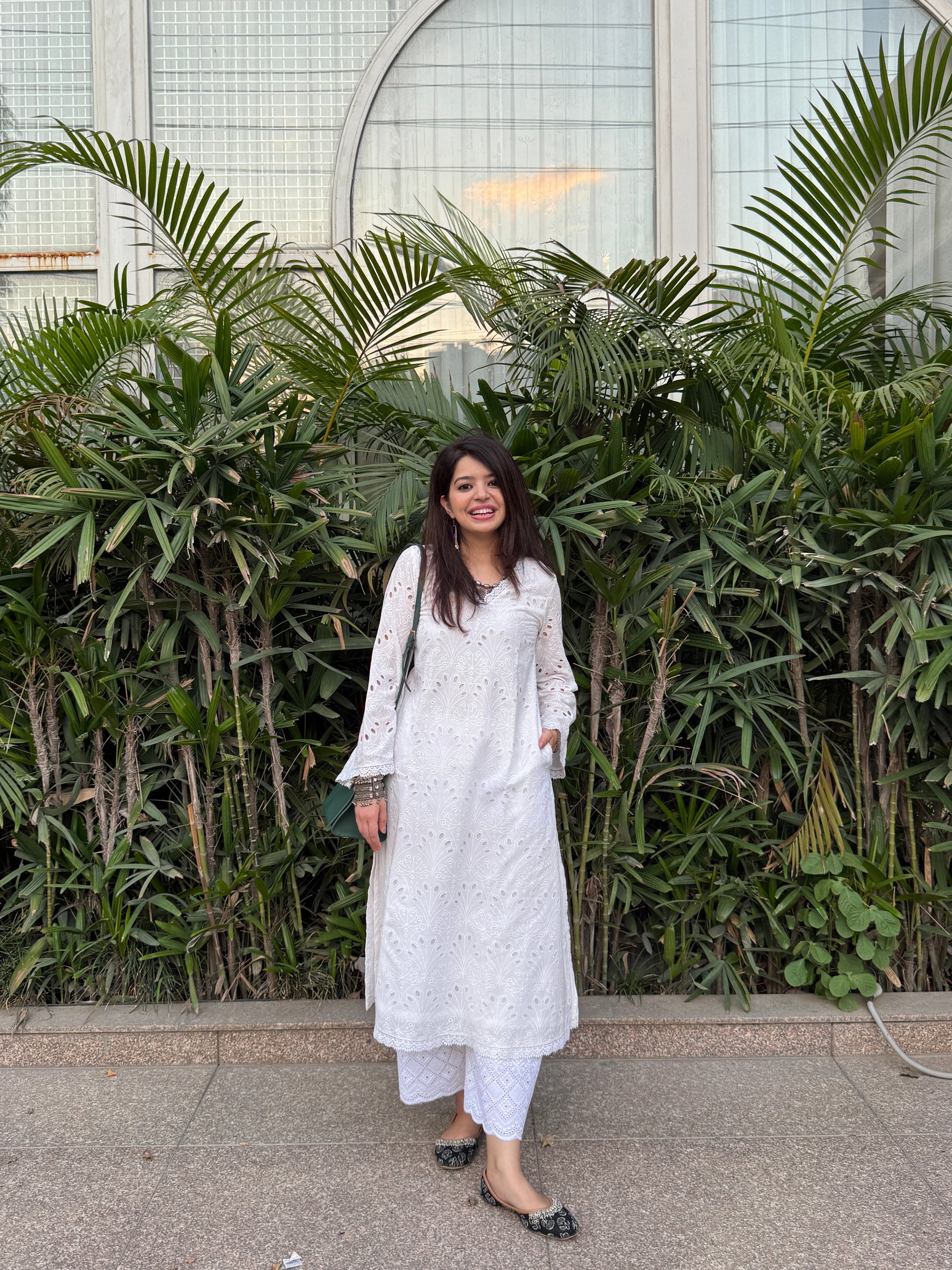 Noor White Kurta