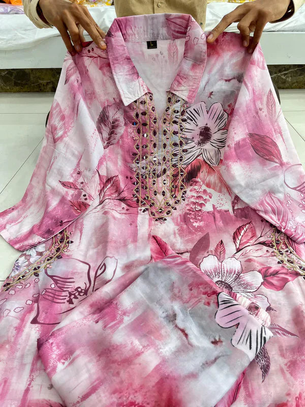 Label Mishwa Featuring beautiful Heavy Co-ord Set