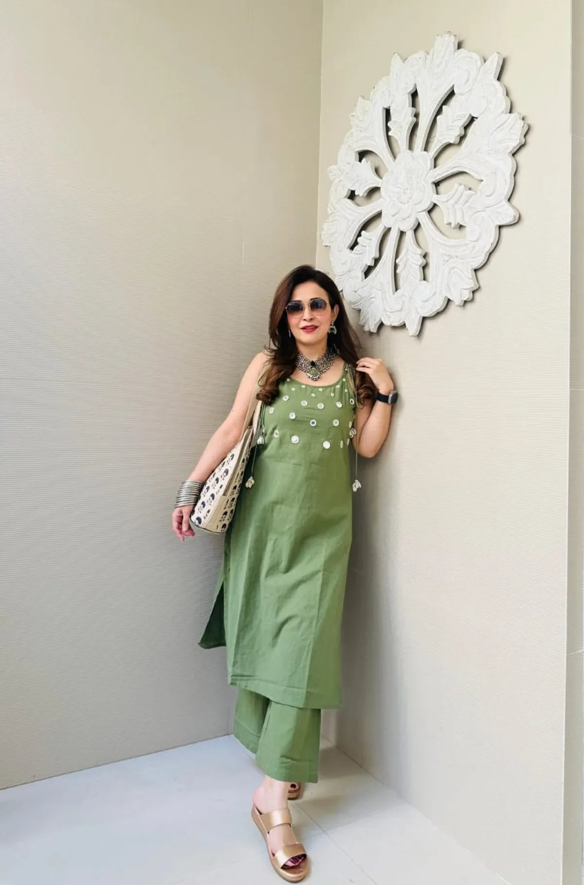 Premium Cotton Slub Co-ord Set For Women