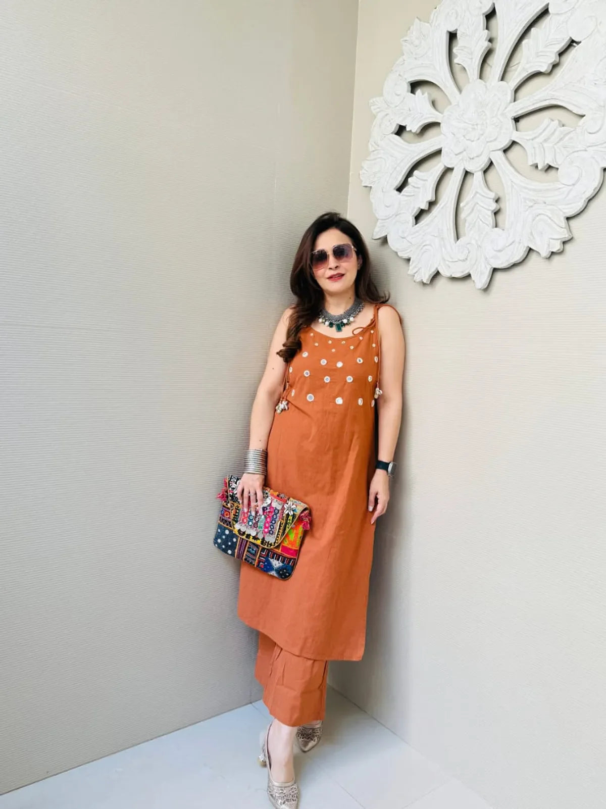 Premium Cotton Slub Co-ord Set For Women