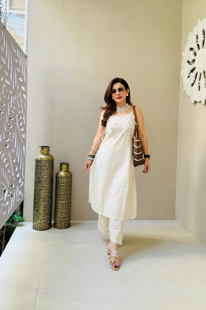 Premium Cotton Slub Co-ord Set For Women