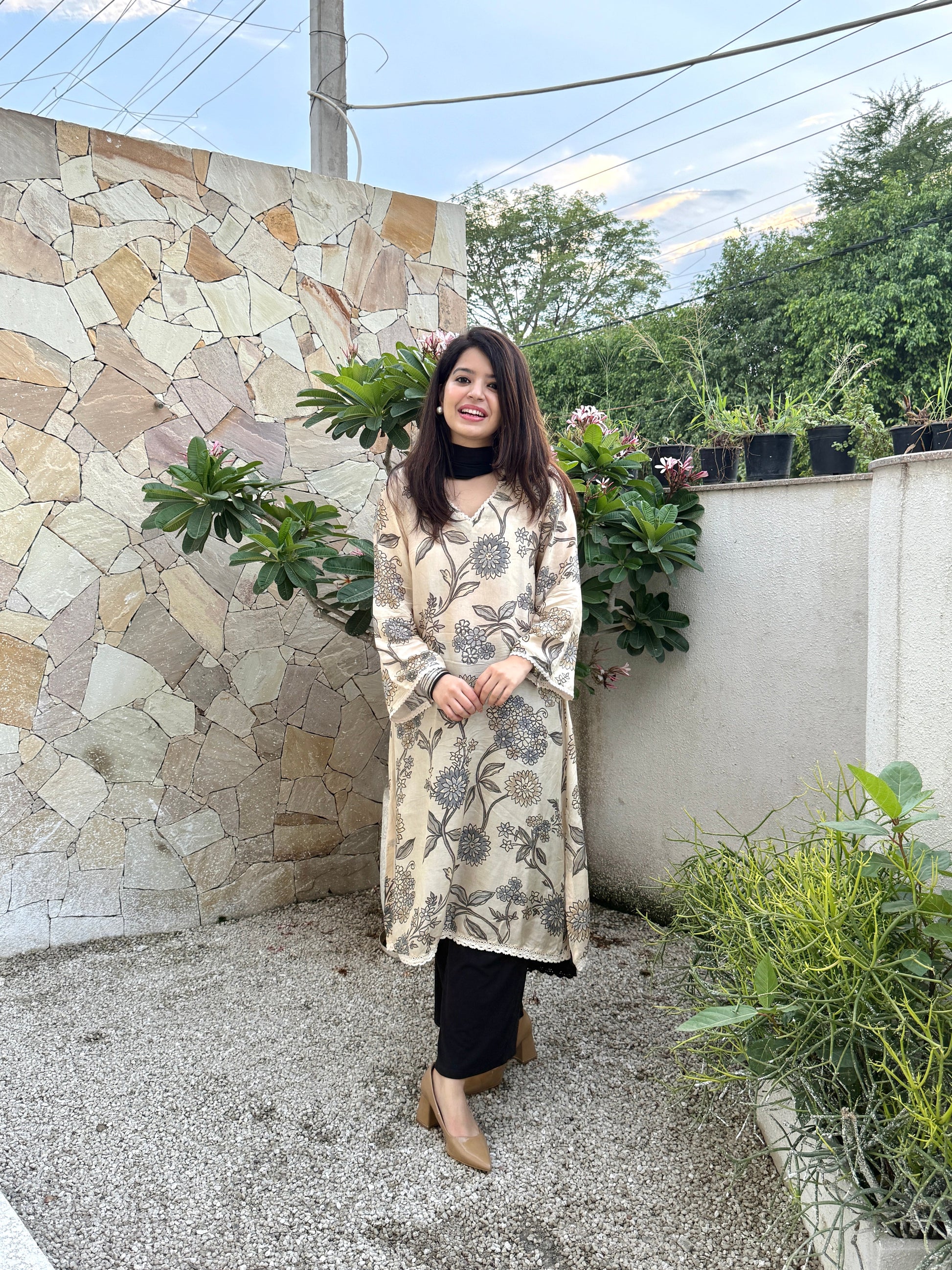 Seher Cotton Muslin Kurta