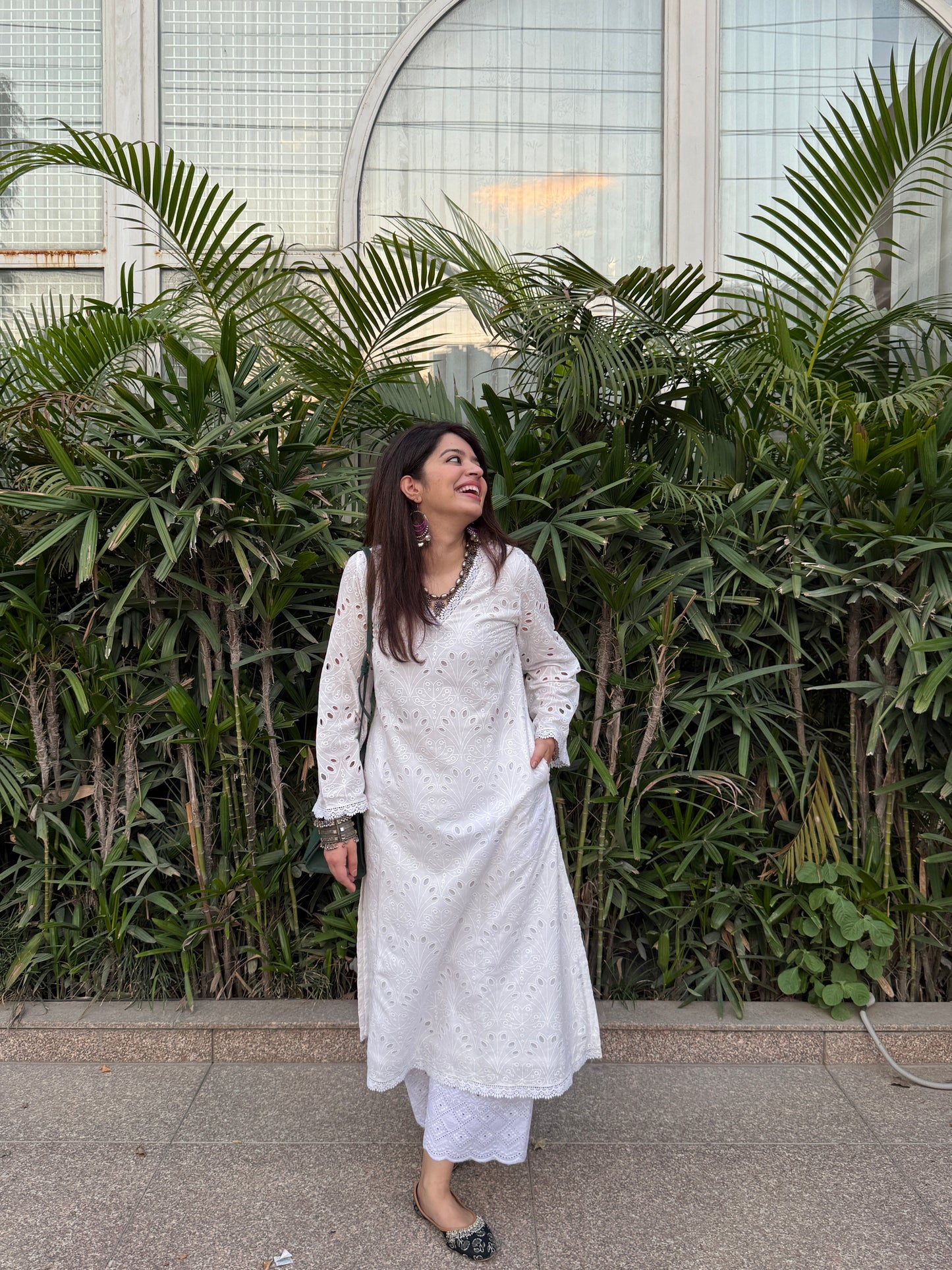 Noor White Kurta