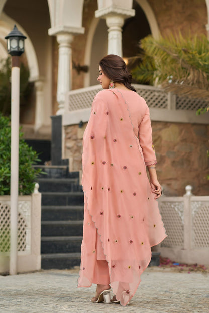Peach Blush Suit Set