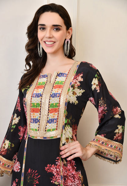 Naksh-o-Nigaar Dress - Pure Crepe