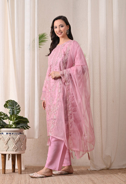Blooming rose set - Pure Organza