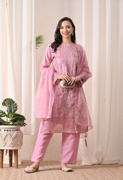 Blooming rose set - Pure Organza