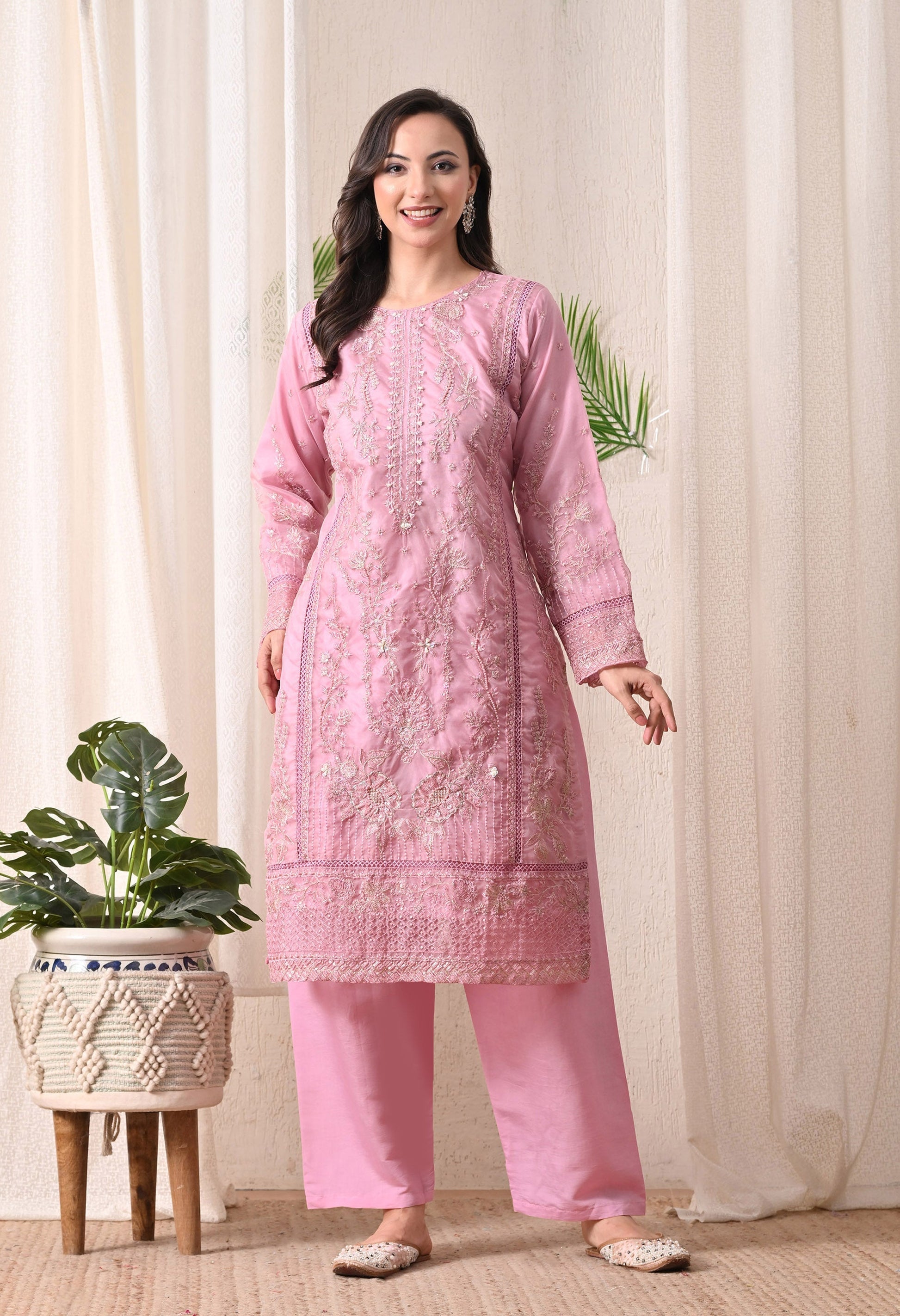 Blooming rose set - Pure Organza