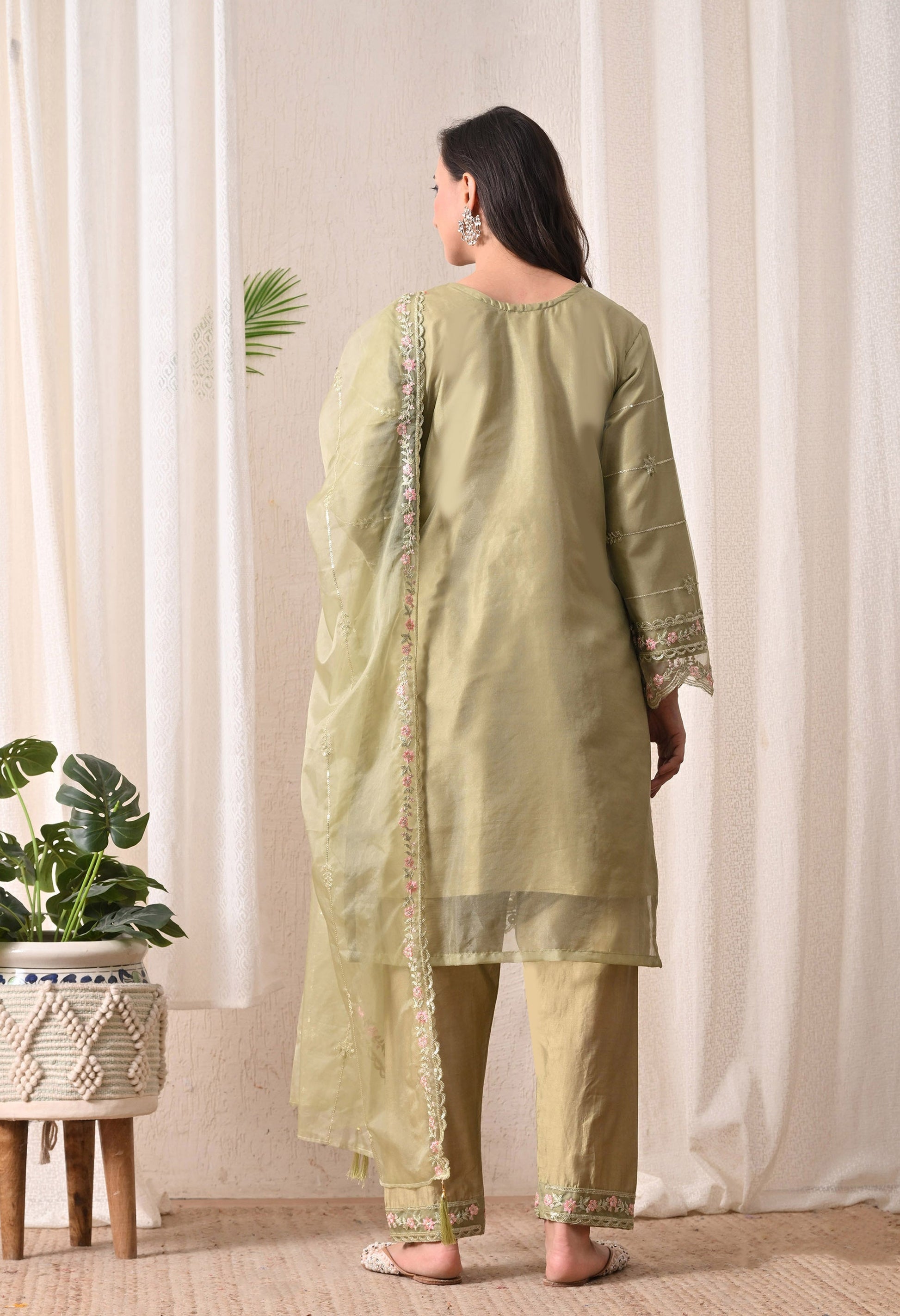 Noor-E-Gulnaar - Pure Organza