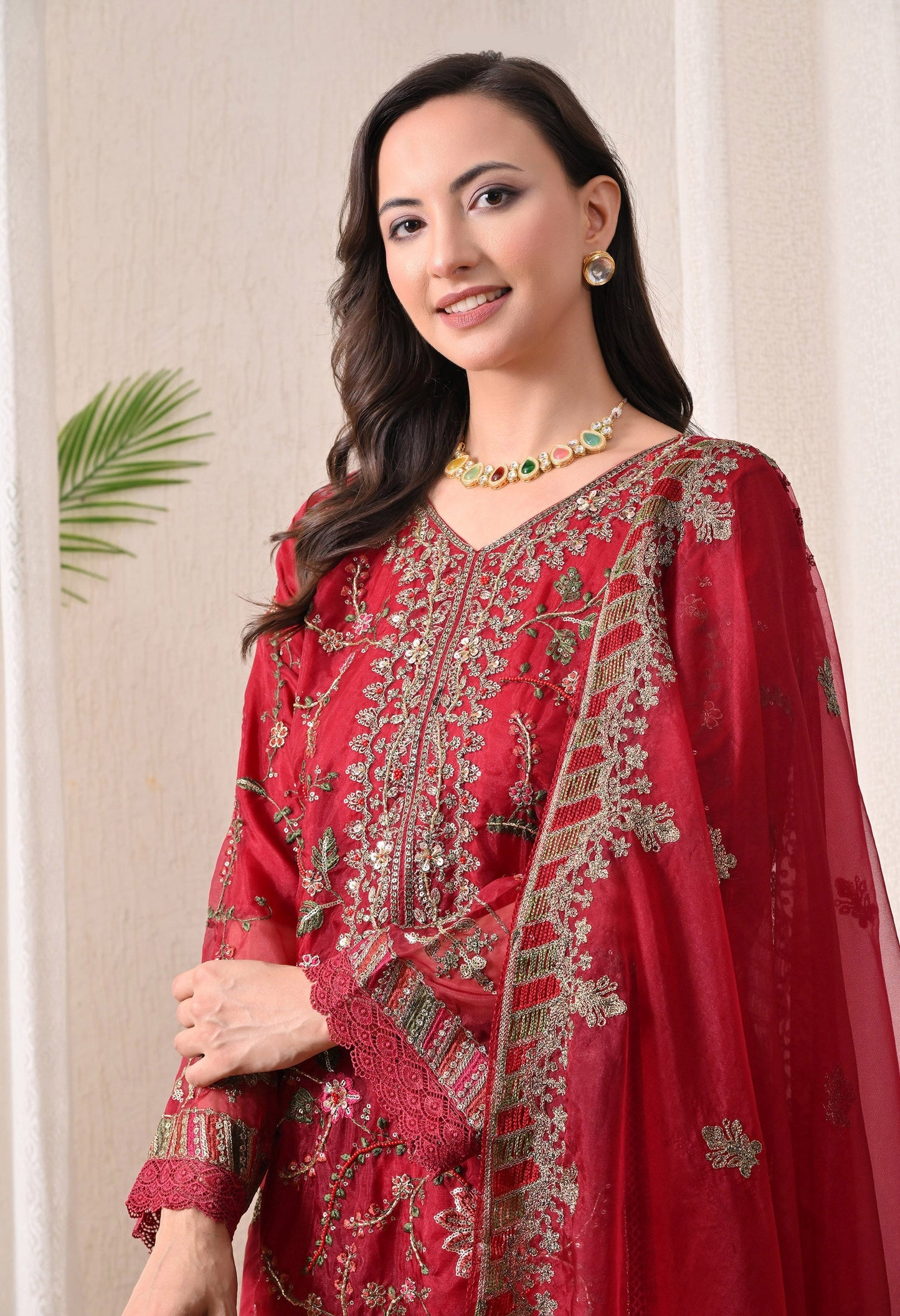 Noor-E-Shab - Pure Organza