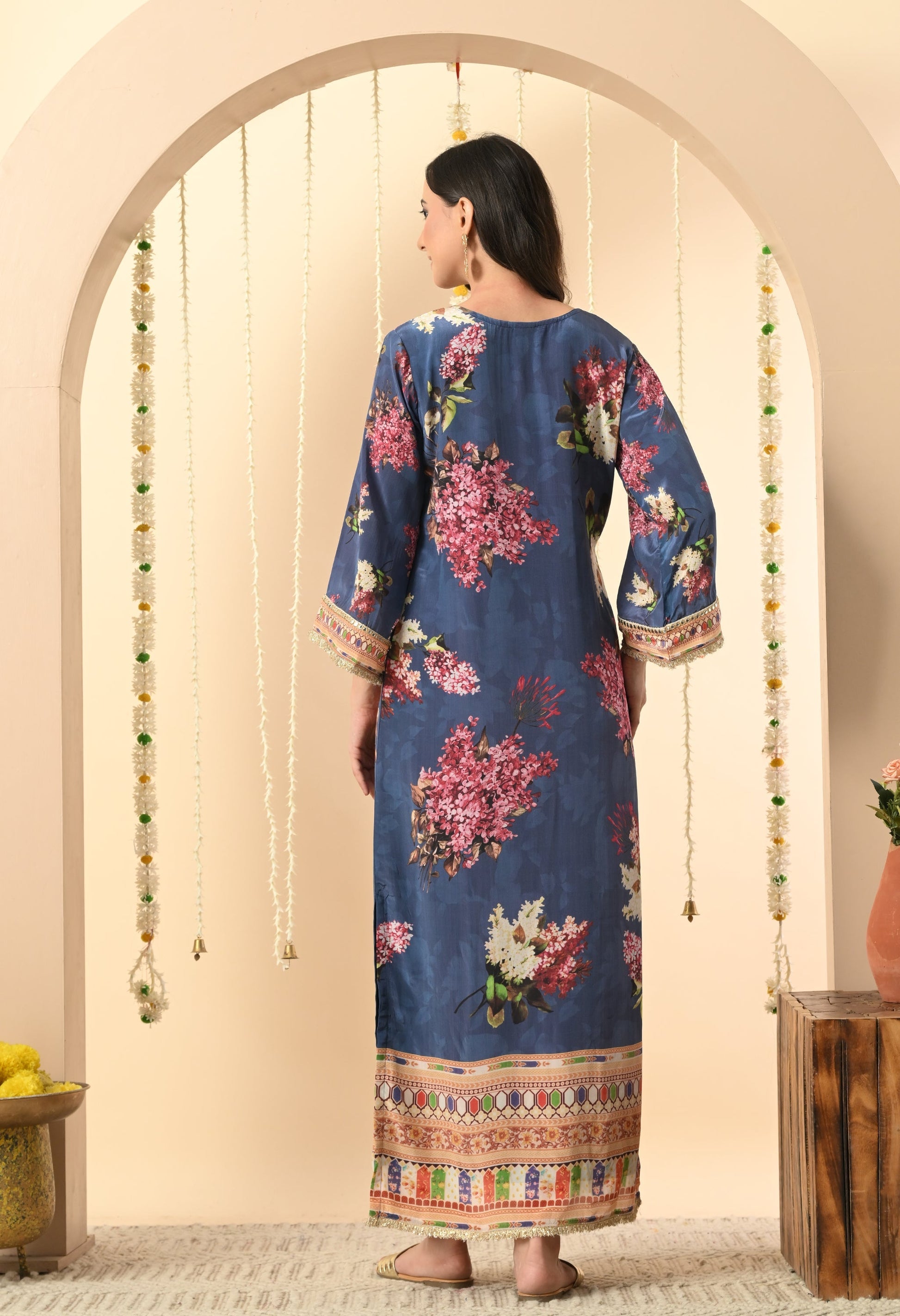 Naksh-o-Nigaar Dress - Pure Crepe