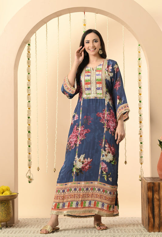 Naksh-o-Nigaar Dress - Pure Crepe