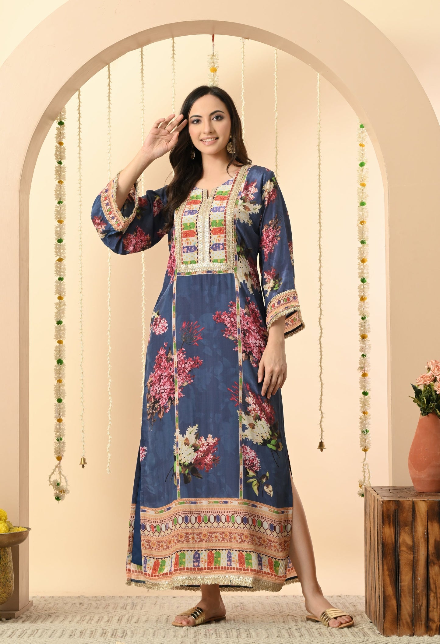 Naksh-o-Nigaar Dress - Pure Crepe