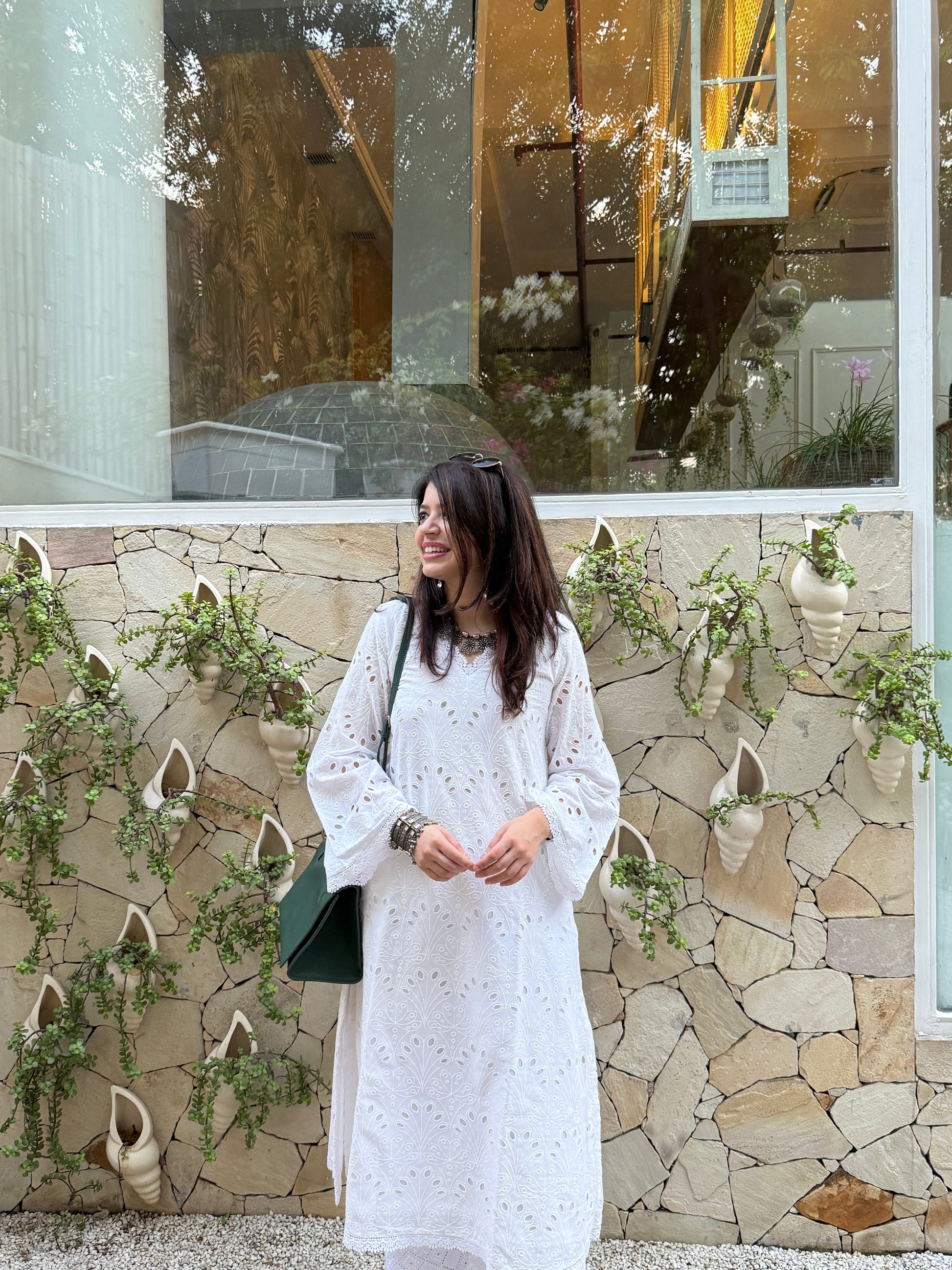 Noor White Kurta