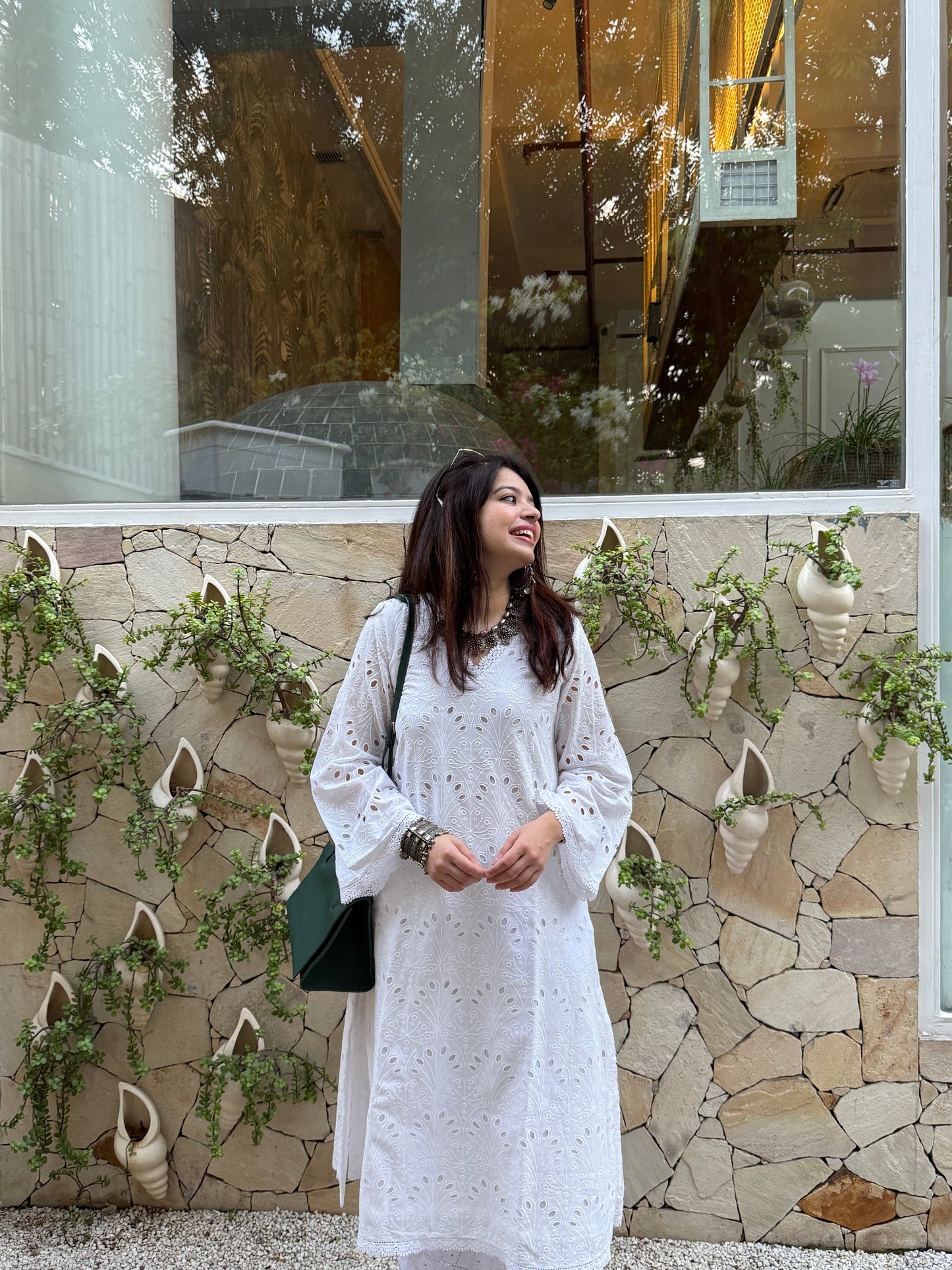Noor White Kurta
