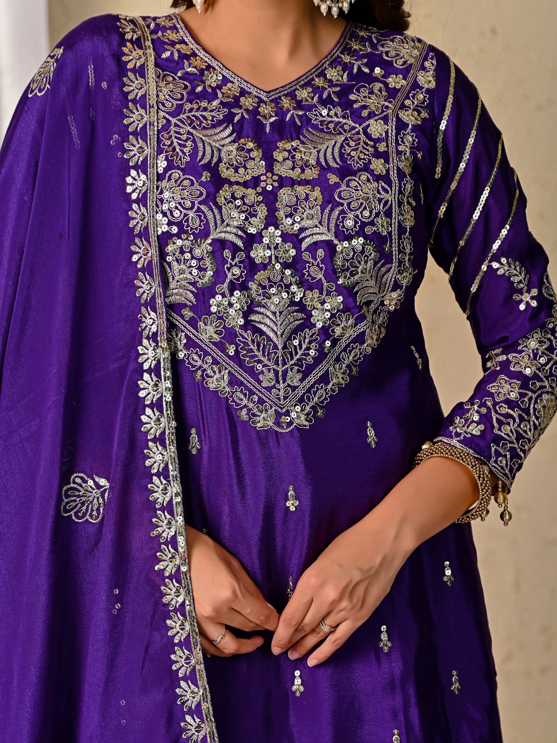 Elegant Designer Lehenga with Embroidery & Sequence Work-NF-(1245)