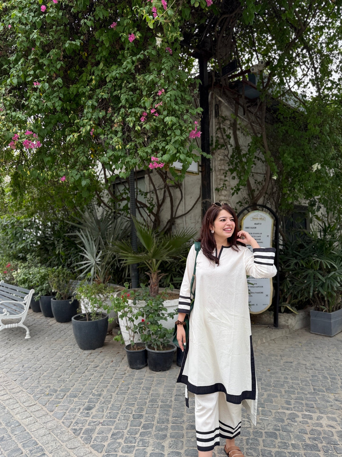 Nazm Off White Coord Set