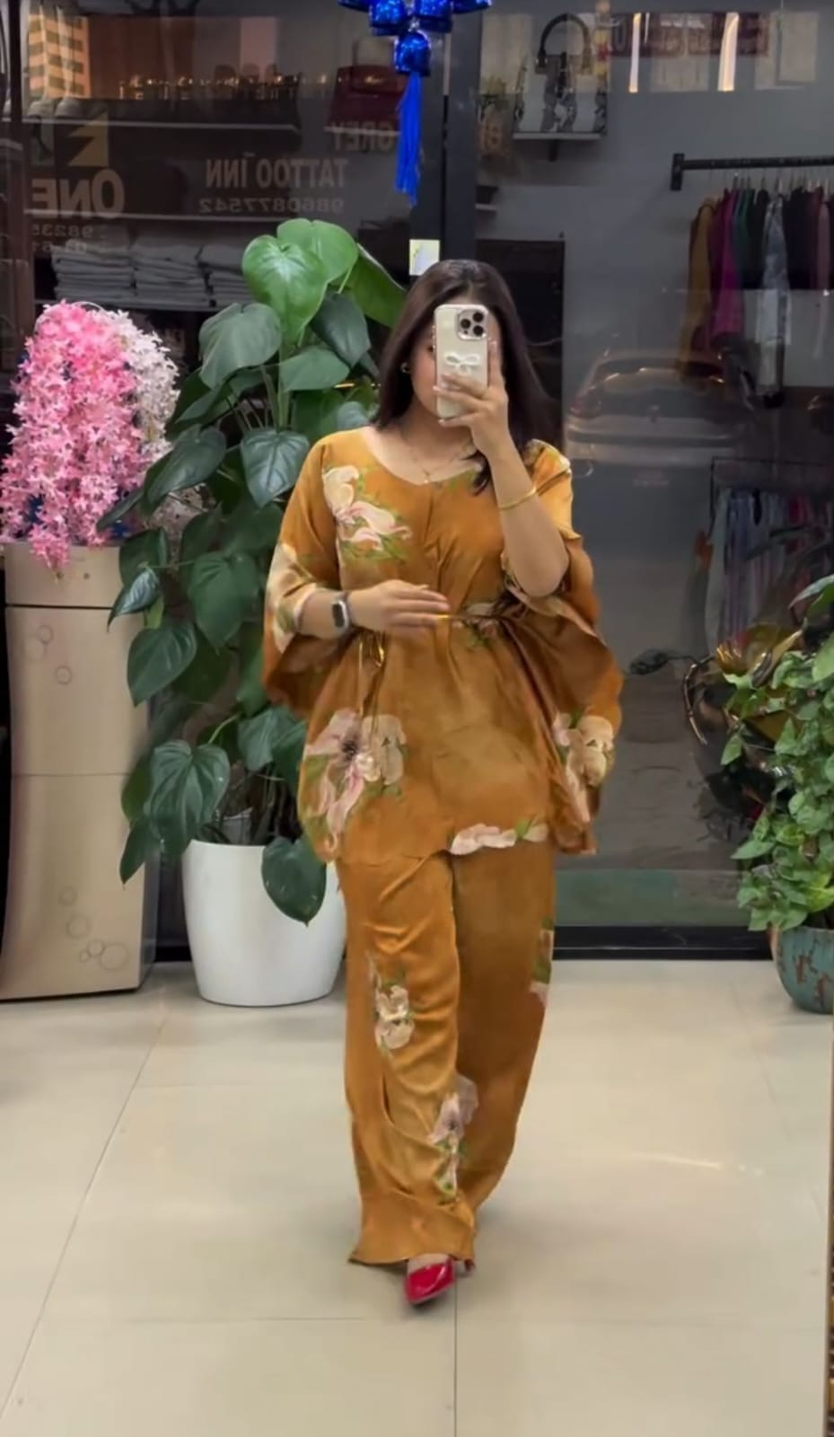 Wrinkle Tissue Dress Co-Ord Set New Launch 2pc set