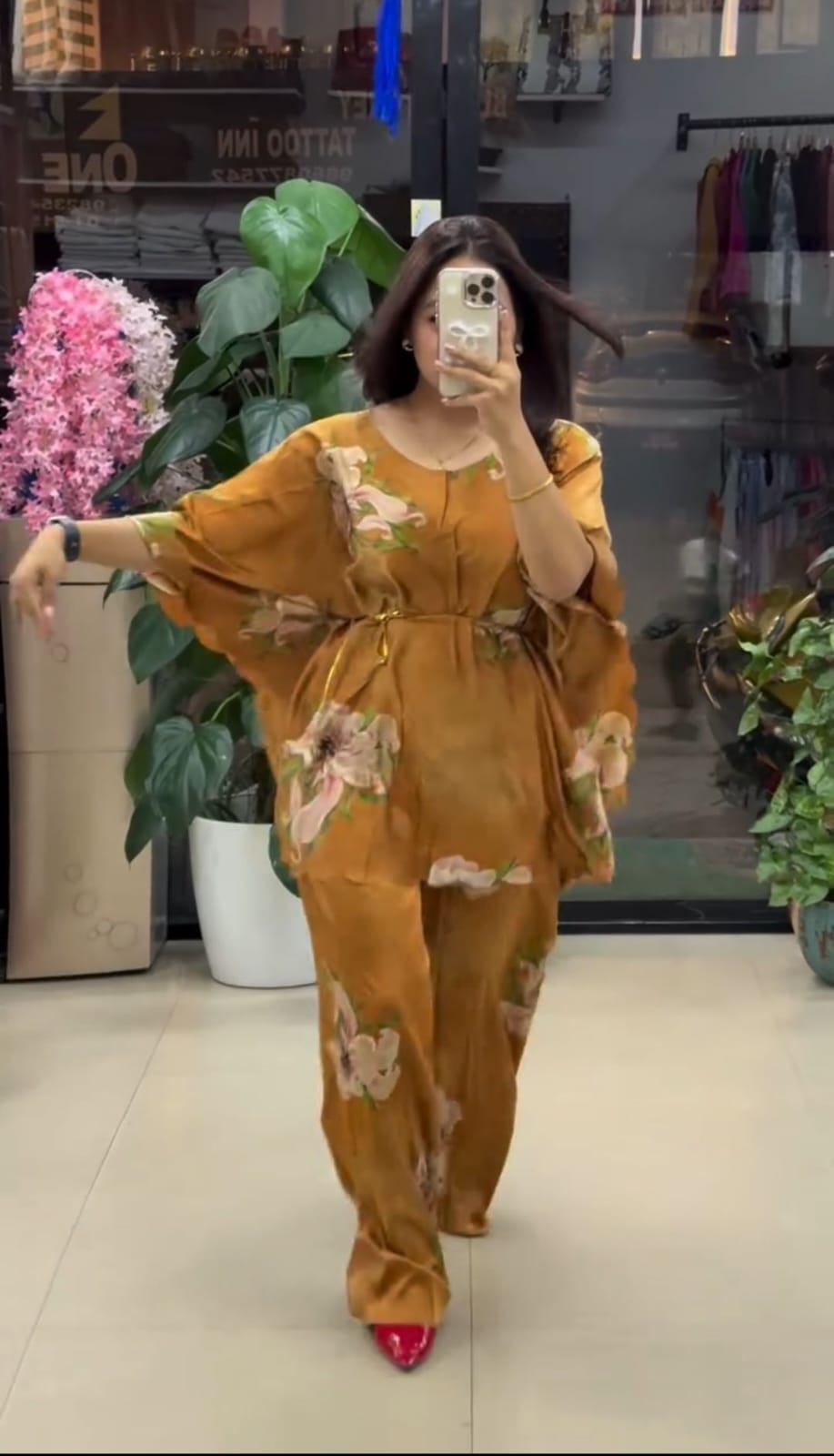 Wrinkle Tissue Dress Co-Ord Set New Launch 2pc set