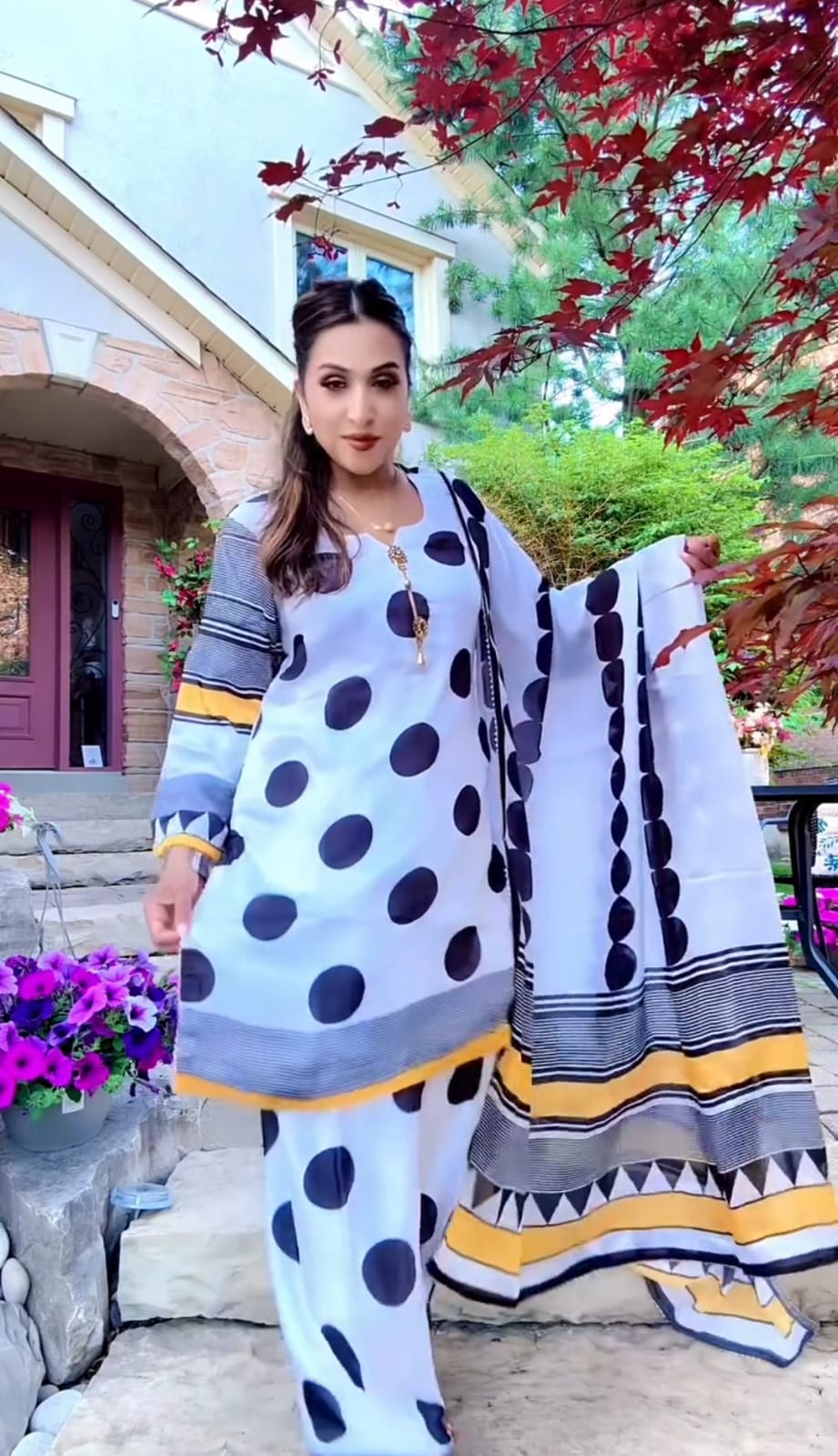 Lite Blue Farsi Salwar Suit