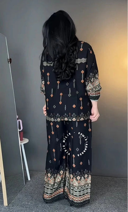 Modern Royal Ethnic Co-Ord Set