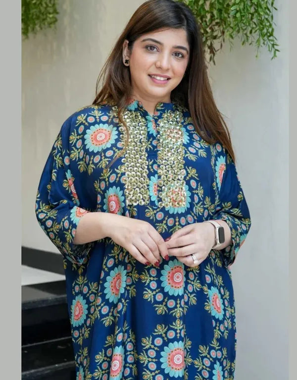 Anvi"s Kaftan Style Coord Set