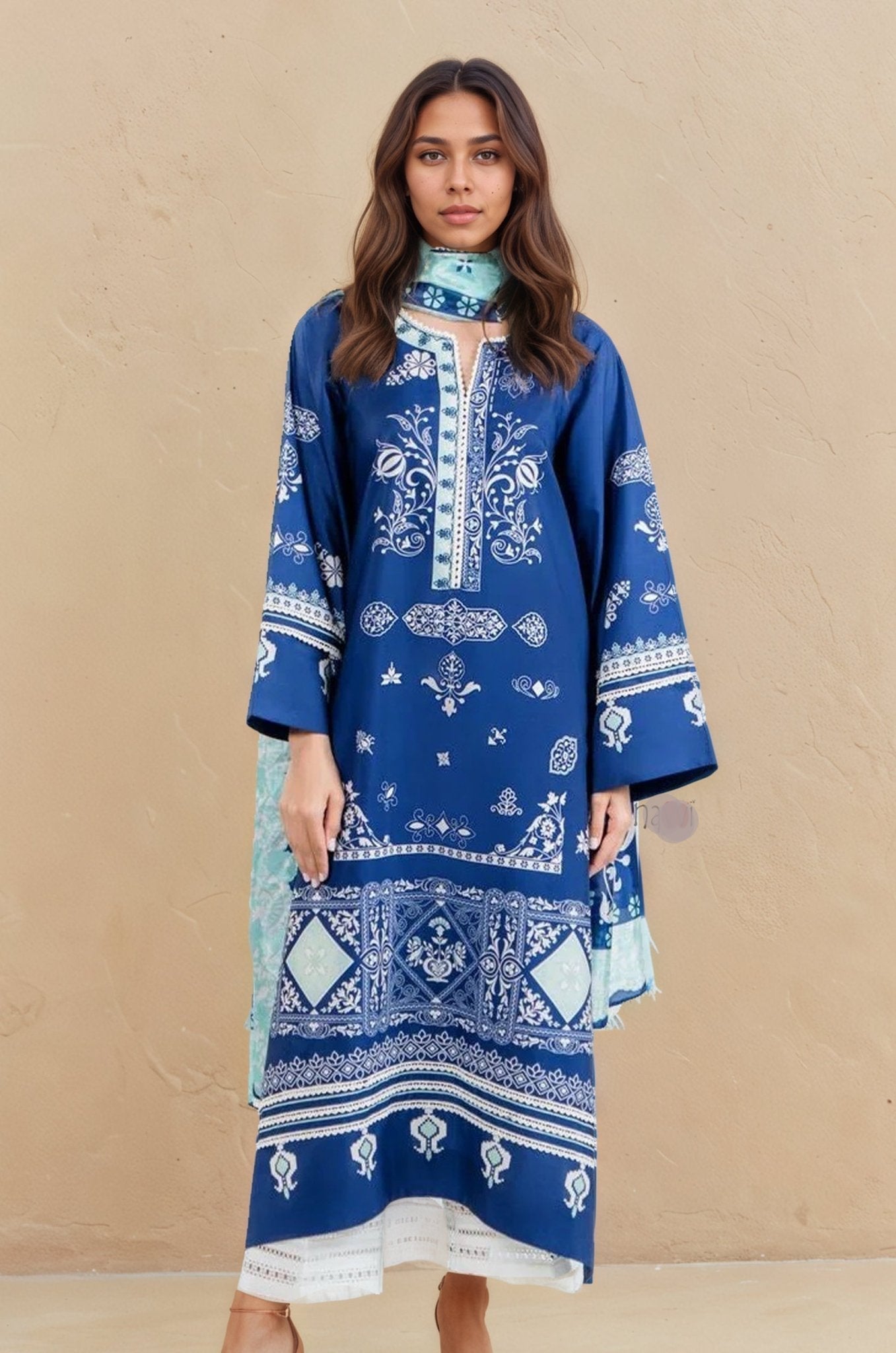 Tara Bloom Co-ord Set (NO DUPATTA)
