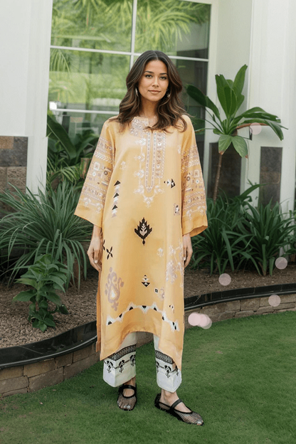Tara Bloom Co-ord Set (NO DUPATTA)